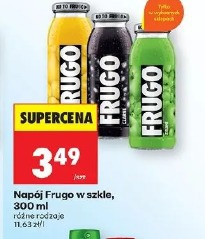 Napój Frugo w szkle