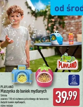 Playland Maszynka do baniek mydlanych