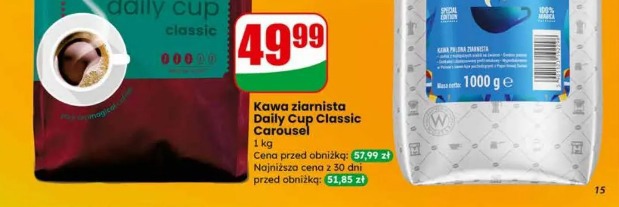Kawa ziarnista Daily Cup Classic Carousel