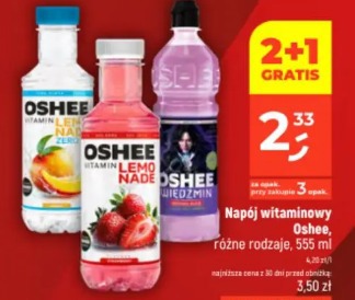 Napój witaminowy Oshee