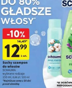 Suchy szampon do włosów Schauma