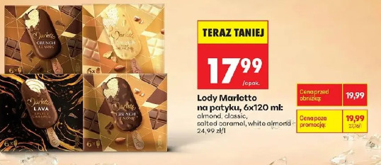 Lody Marletto na patyku