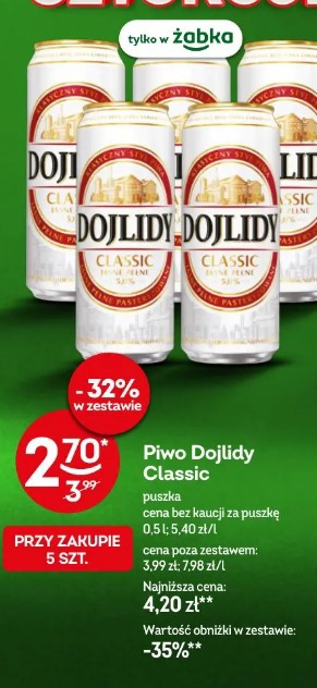 Piwo Dojlidy Classic