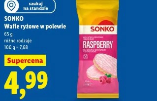 Sonko wafle ryżowe w polewie