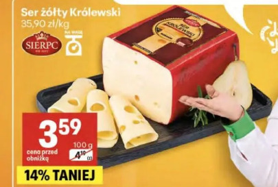 Ser żółty Królewski Sierpc