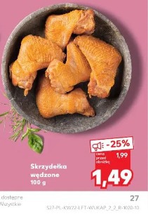 Skrzydełka wędzone