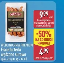 Wędlinarnia Premium Frankfurterki wędzone surowe