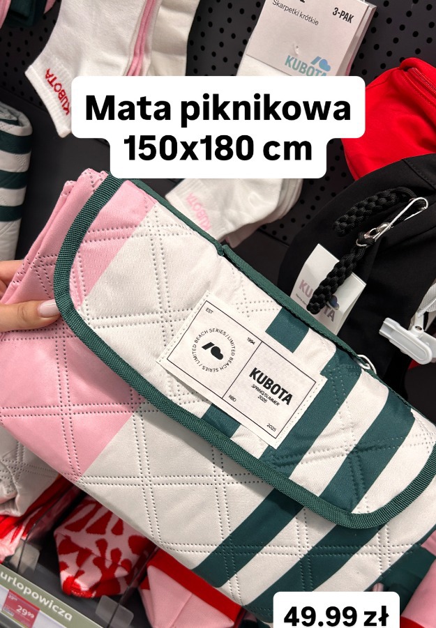 Mata piknikowa Kubota