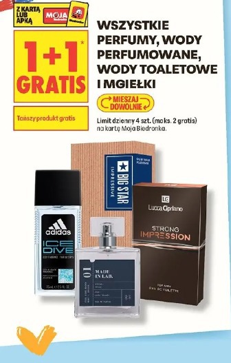 Wszystkie perfumy, wody perfumowane, wody toaletowe i mgiełki