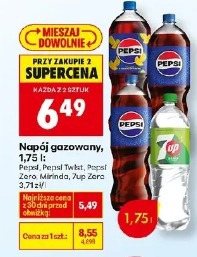 Pepsi, Pepsi Twist, Pepsi Zero, Mirinda, 7up napój gazowany