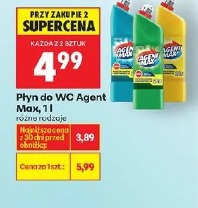 Agent Max płyn do WC