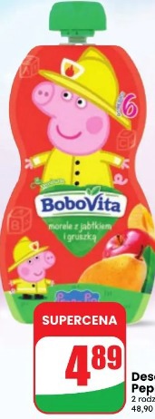 Deser w tubce Peppa BoboVita