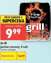 Fire Flame grill jednorazowy, 1 szt.
