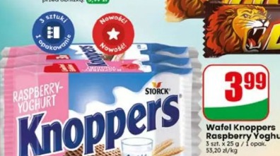 Wafel Knoppers Raspberry Yoghurt