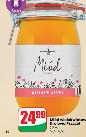 Miód wielokwiatowy Królowa Pszczół