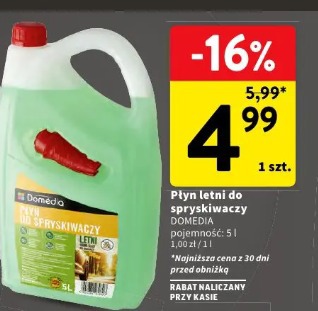 Płyn letni do spryskiwaczy Domedia