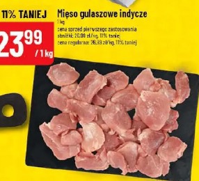 Mięso gulaszowe indycze