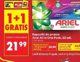 Kapsułki do prania Ariel All in One Pods