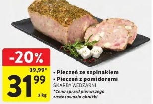 Pieczeń ze szpinakiem SKARBY WĘDZARNI