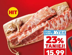 Żeberka wieprzowe schabowe