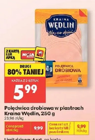 Polędwica drobiowa w plastrach Kraina Wędlin