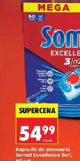 Kapsułki do zmywarki Somat Excellence 3w1