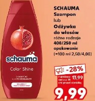 Schauma szampon lub odżywka do włosów różne rodzaje