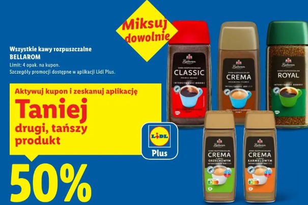 Wszystkie kawy rozpuszczalne BELLAROM