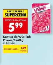 Kostka do WC Pink Power