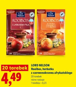 Lord Nelson Rooibos, herbatka z czerwonokrzewu afrykańskiego