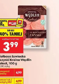 Kiełbasa żywiecka z szynki Kraina Wędlin Select