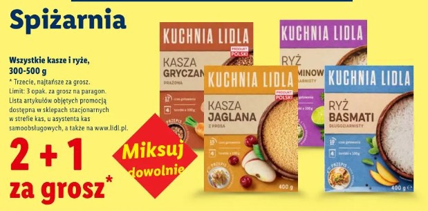 Wszystkie kasze i ryże, 300-500 g