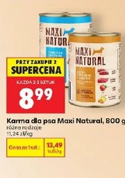 Karma dla psa Maxi Natural