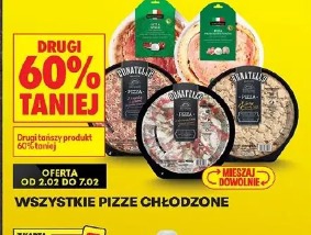 Wszystkie pizze chłodzone