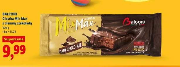 Balconi Ciastka Mix Max z ciemną czekoladą