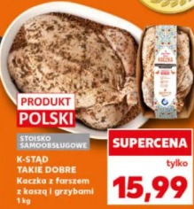 K-Stąd Takie Dobre Kaczka z farszem z kaszą i grzybami