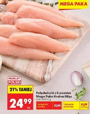 Polędwiczki z kurczaka Mega Paka Kraina Mięs