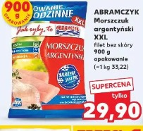 Abramczyk Morszczuk argentyński XXL filet bez skóry