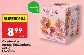 Ciasteczka z podziękowaniami