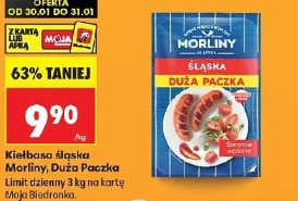 Kiełbasa Śląska Morliny Duża Paczka