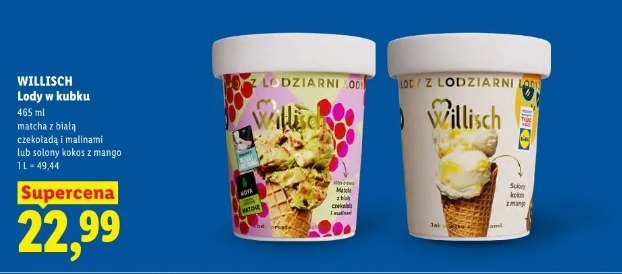 Willisch Lody w kubku