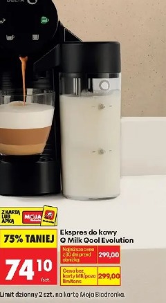 Ekspres do kawy Q Milk Qool Evolution