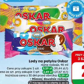 Lody na patyku Oskar