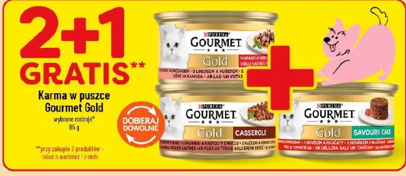 Karma w puszce Gourmet Gold