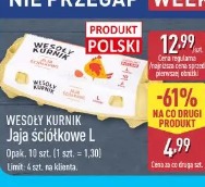 Wesoły Kurnik Jaja ściółkowe L