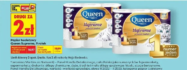 Queen Supreme papier toaletowy