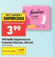 Wkładki higieniczne Femina Classic