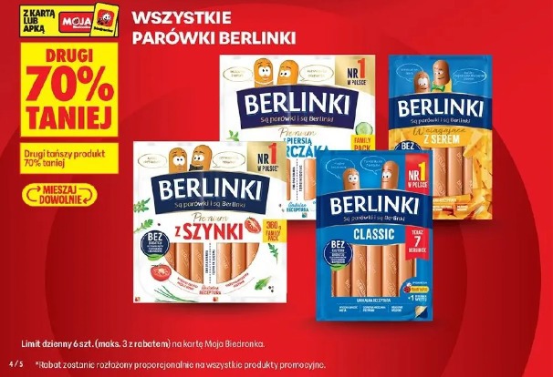 Wszystkie parówki Berlinki