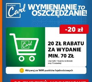 20 zł rabatu za wydanie min. 70 zł