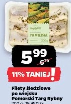 Filety śledziowe po wiejsku Pomorski Targ Rybny